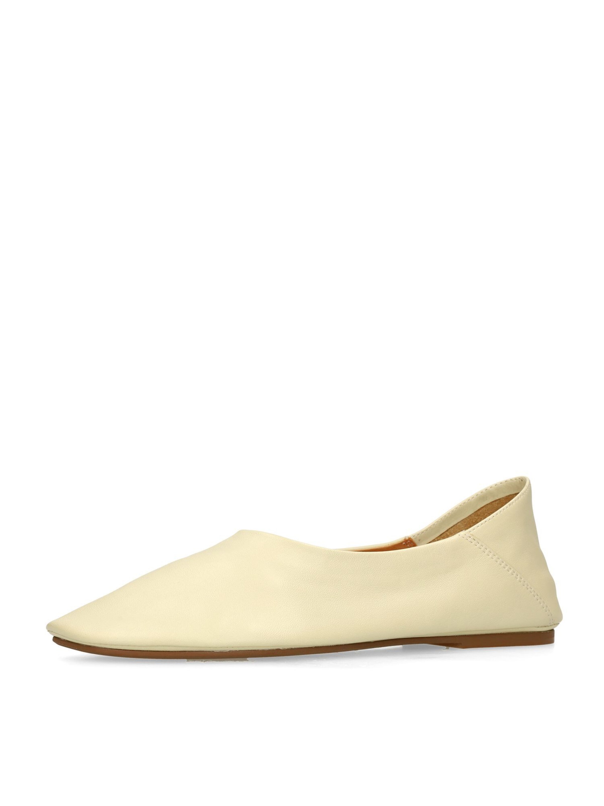 SACHA Ballerines en 36 en jaune, Vue avec produit
