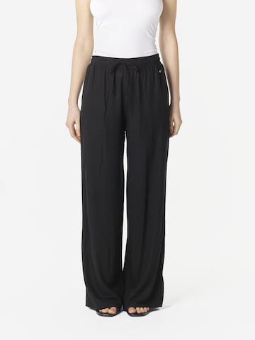 KOROSHI Широки крачоли Панталон в черно: отпред