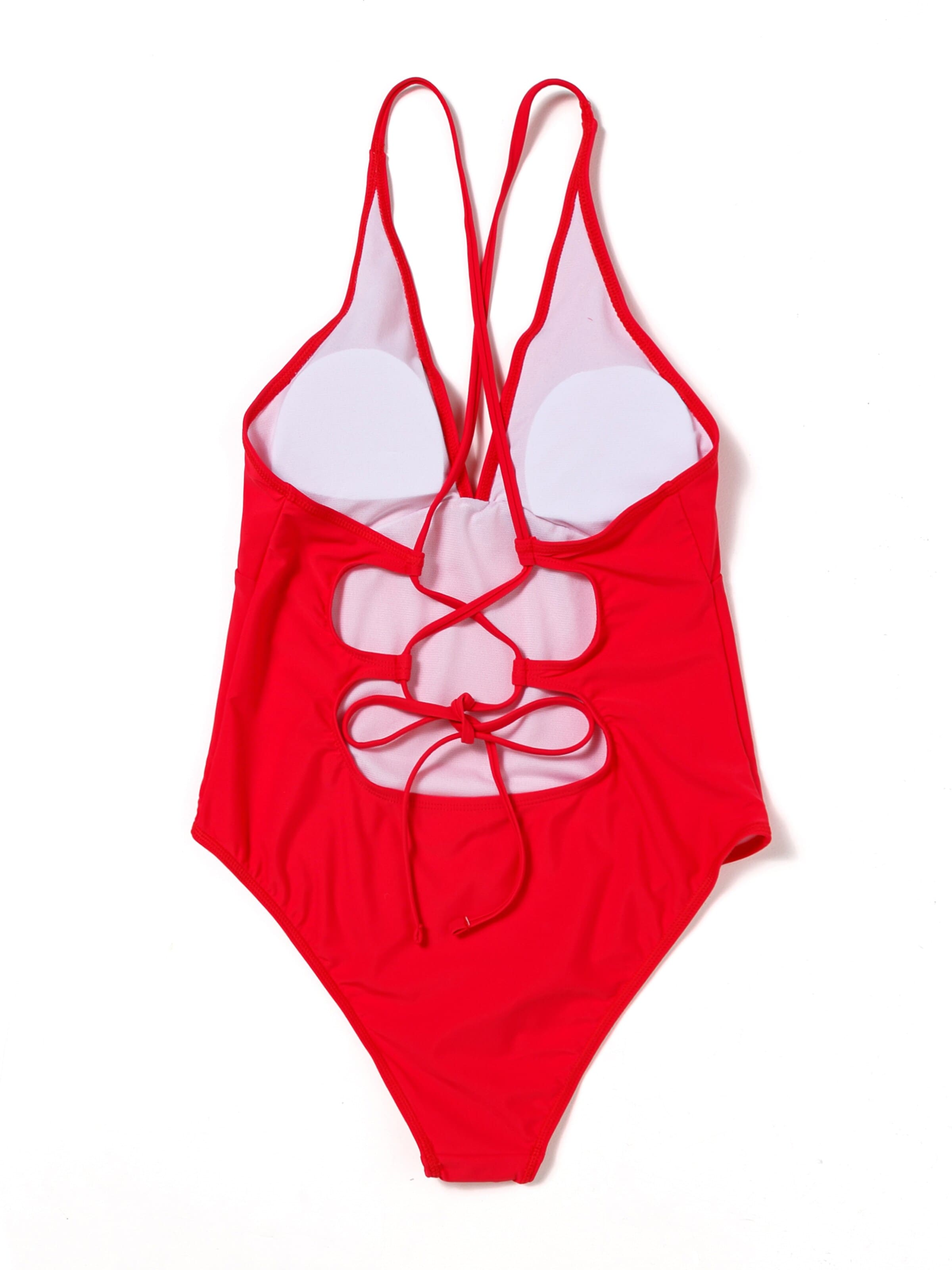 BONVERANO Classic Swimsuit in Red