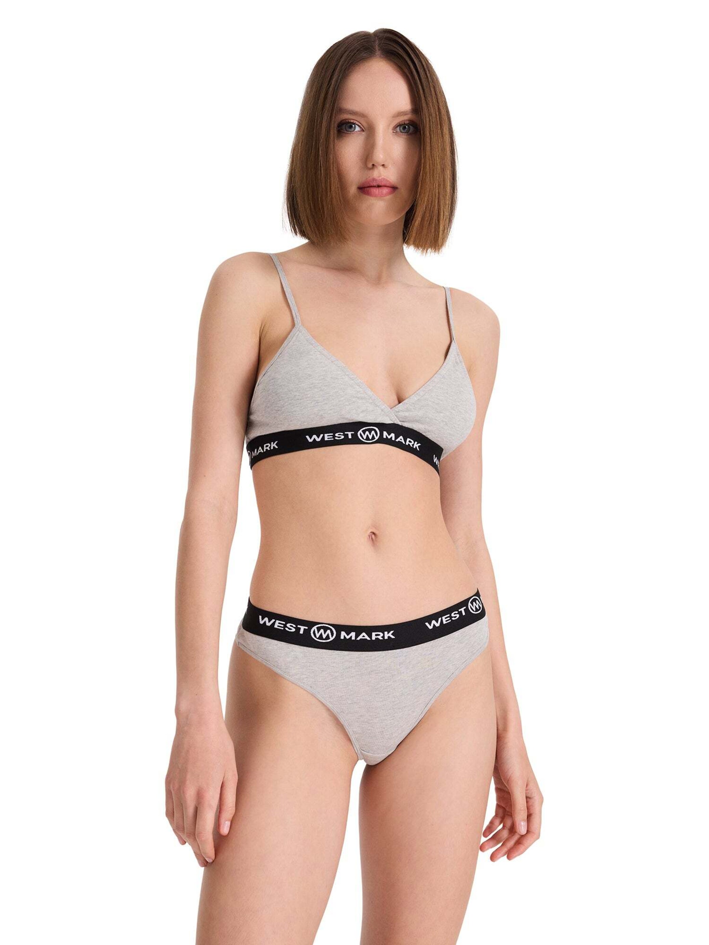 Triangle Soutien-gorge WESTMARK LONDON en gris : devant