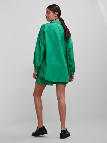 Camicia da donna 'Chrilina' di PIECES in verde
