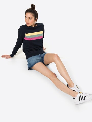 Fli Papigu Sweatshirt 'It is what it is' in Blau