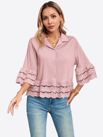 Imily Bela Blouse in Roze: voorkant