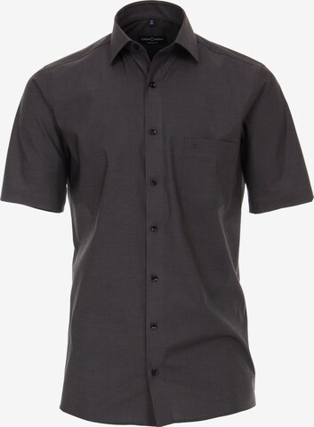 CASAMODA Regular fit Button Up Shirt in Grey: front