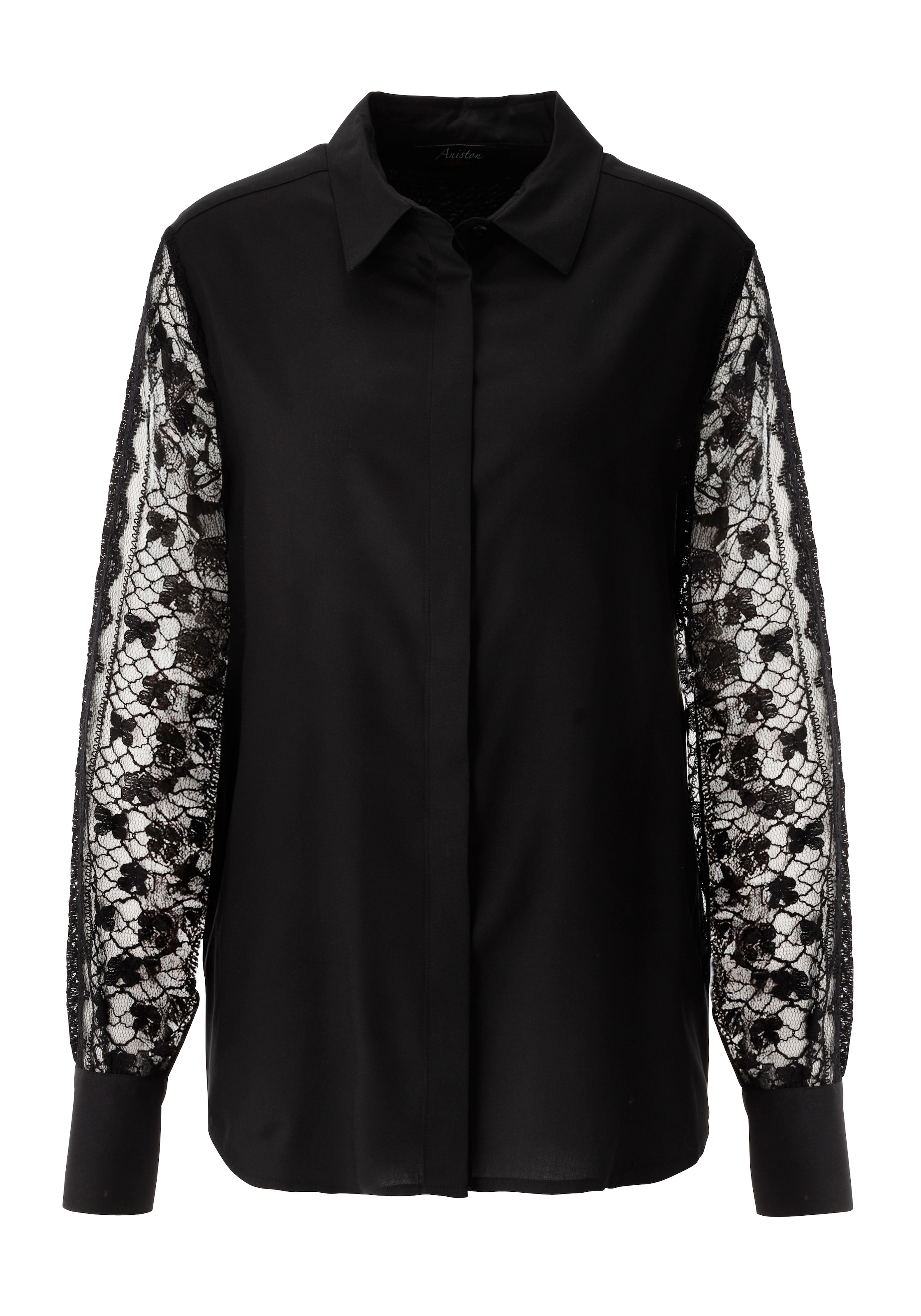 Aniston CASUAL Blouse in Black: front