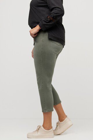 Ulla Popken Regular Jeans in Groen