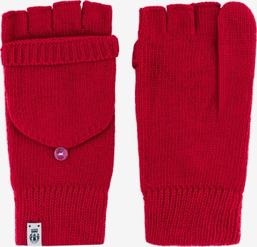 Roeckl Kurzfingerhandschuhe 'Essentials' in Rot: predná strana