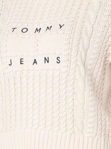 Tommy Jeans Svetr – bílá