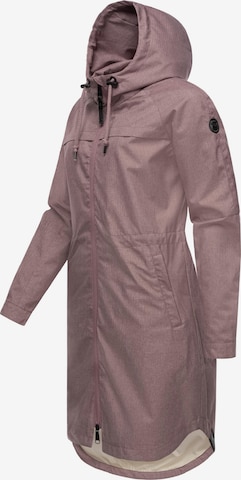 Manteau fonctionnel 'Belinka' Ragwear en violet