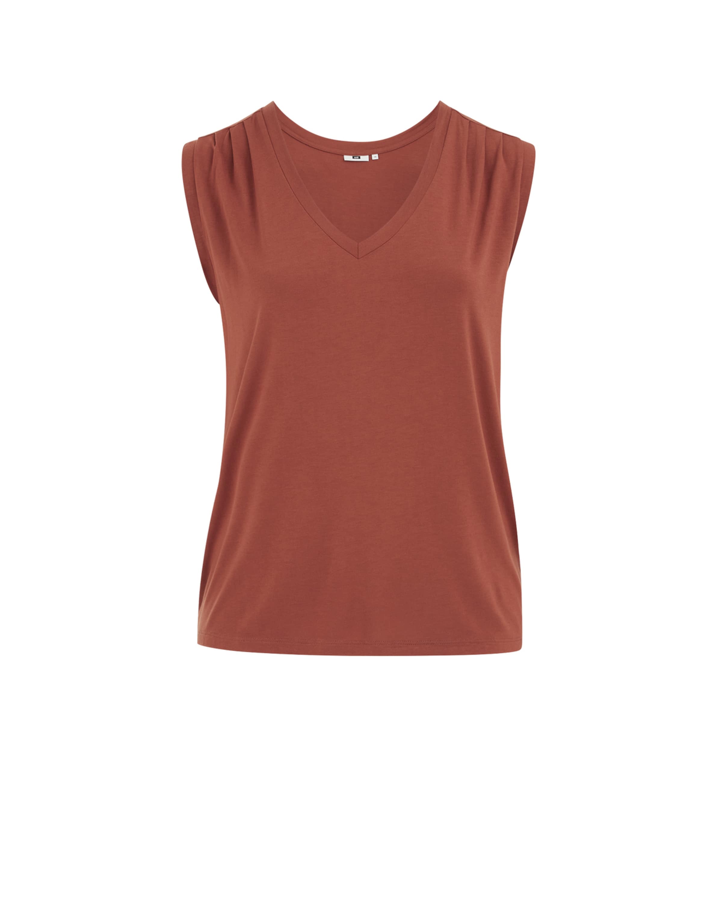 WE FashionTop - crvena boja: prednji dio