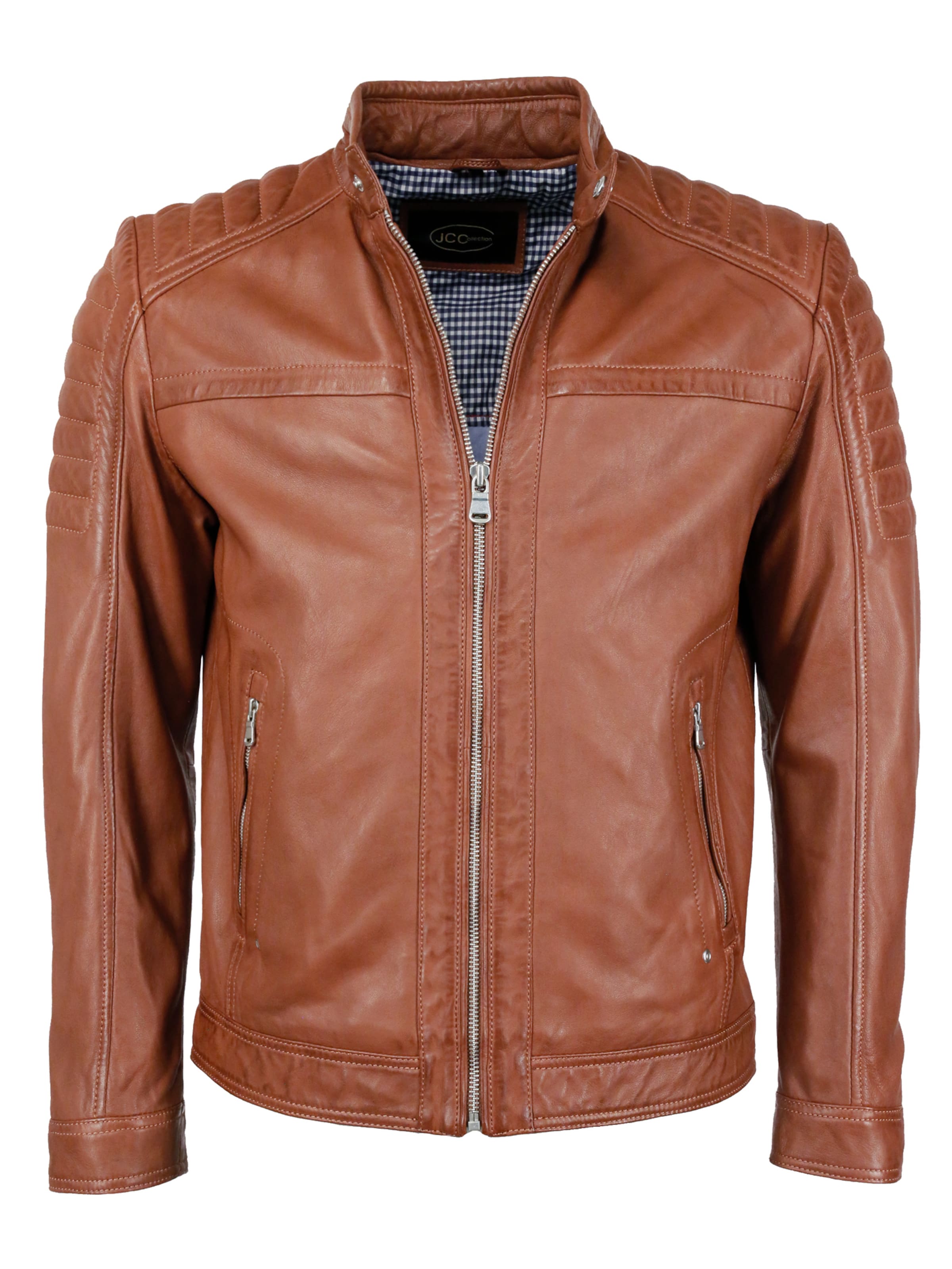 JCC Between-season jacket in Brown: front