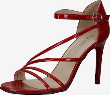 Nero Giardini Sandalen met riem in Rood: voorkant