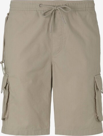 TOM TAILOR DENIM Regular Shorts in Beige: predná strana