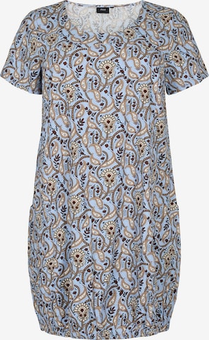 Robe 'JEASY' Zizzi en bleu : devant