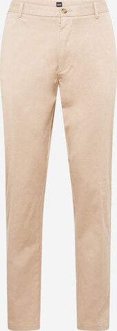 BOSS Chino 'Kane-L' in Beige: voorkant