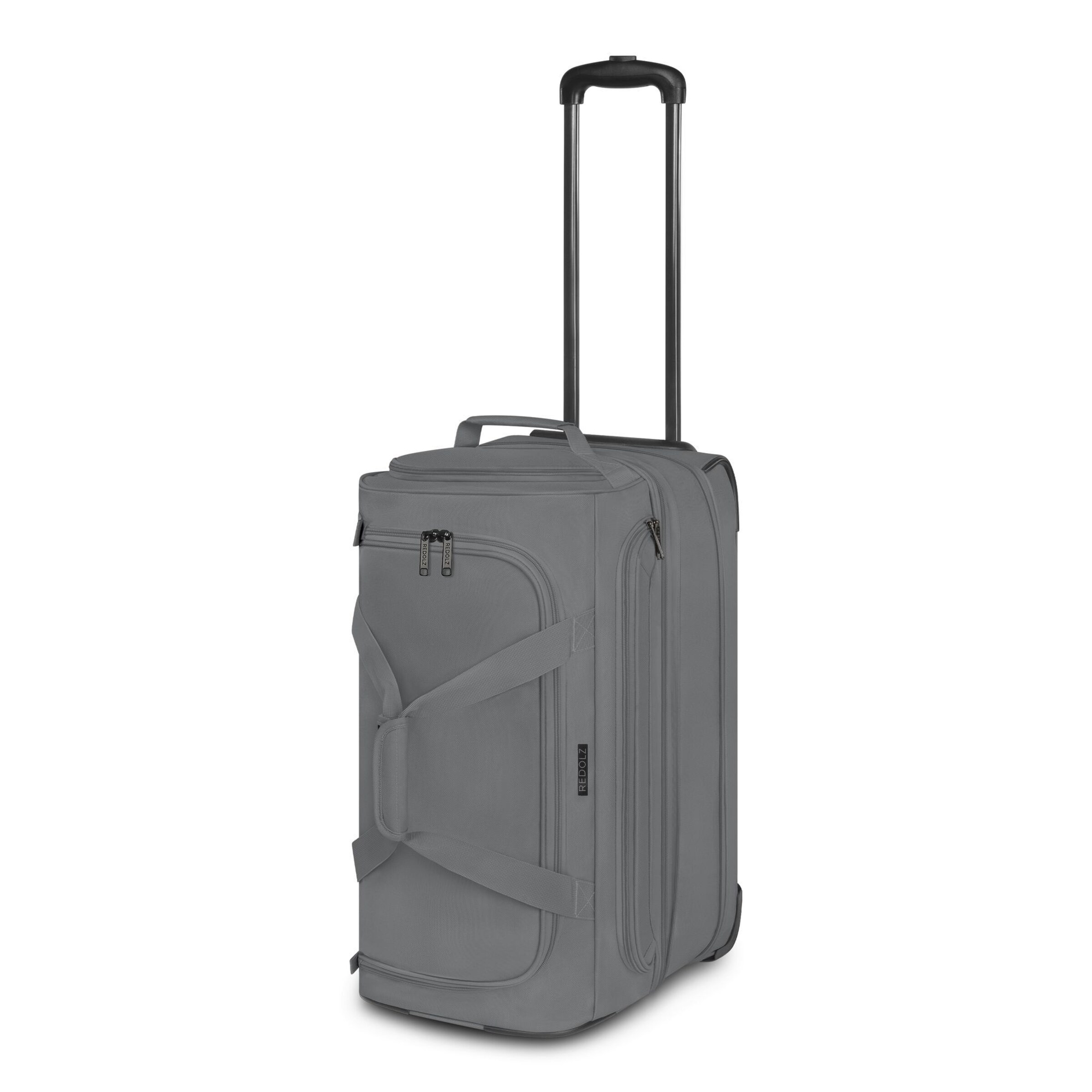 Borsa da viaggio di Redolz in grigio: frontale
