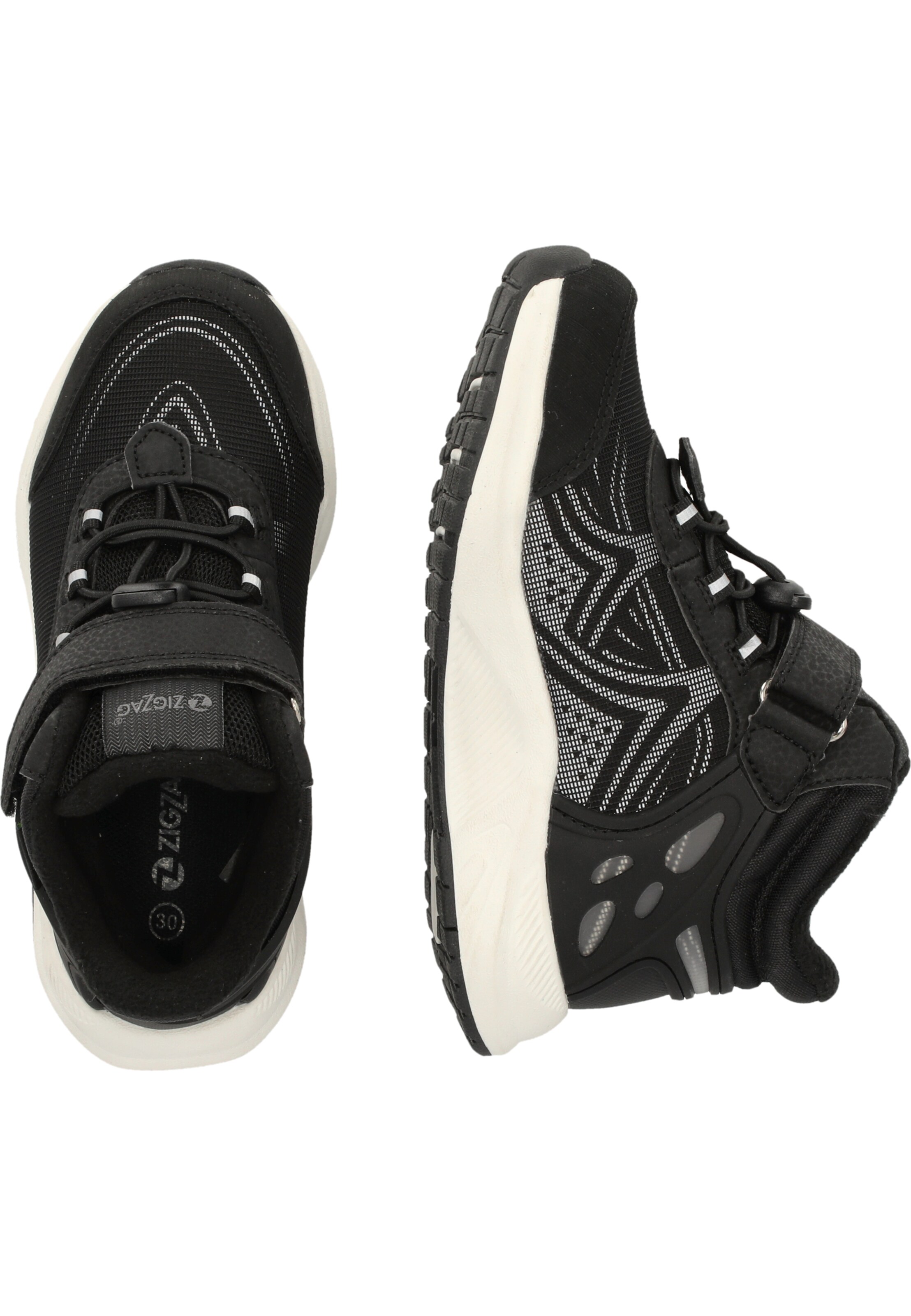 ZigZag Stiefel 'Bonlong' in Schwarz