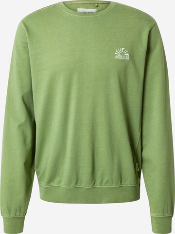 Sweat-shirt BLEND en vert : devant