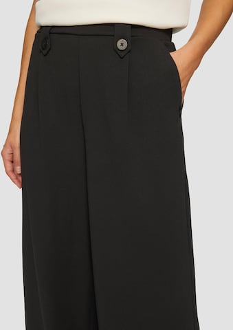 Loosefit Pantalon QS en noir