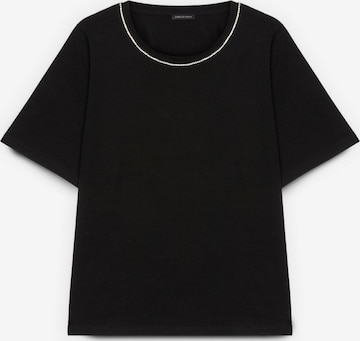 T-shirt Fiorella Rubino en noir : devant