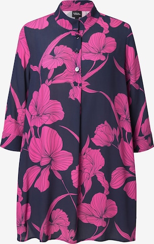 Ulla Popken Tuniek in Blauw: voorkant