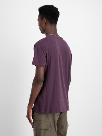 Maglietta di ALPHA INDUSTRIES in lilla