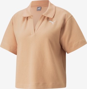 PUMA - Camiseta funcional en beige: frente