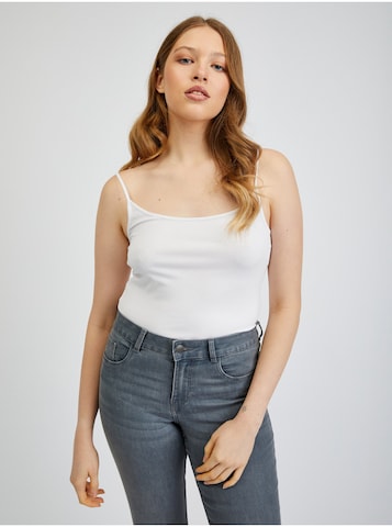 Orsay Top in White: front