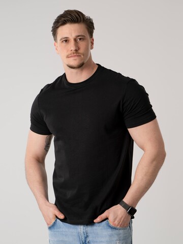 PANTONECLO Shirt 'Pantoneclo Men’s Crew Neck Short & Long Sleeve T-Shirt- 6 PCS' in Mixed colours