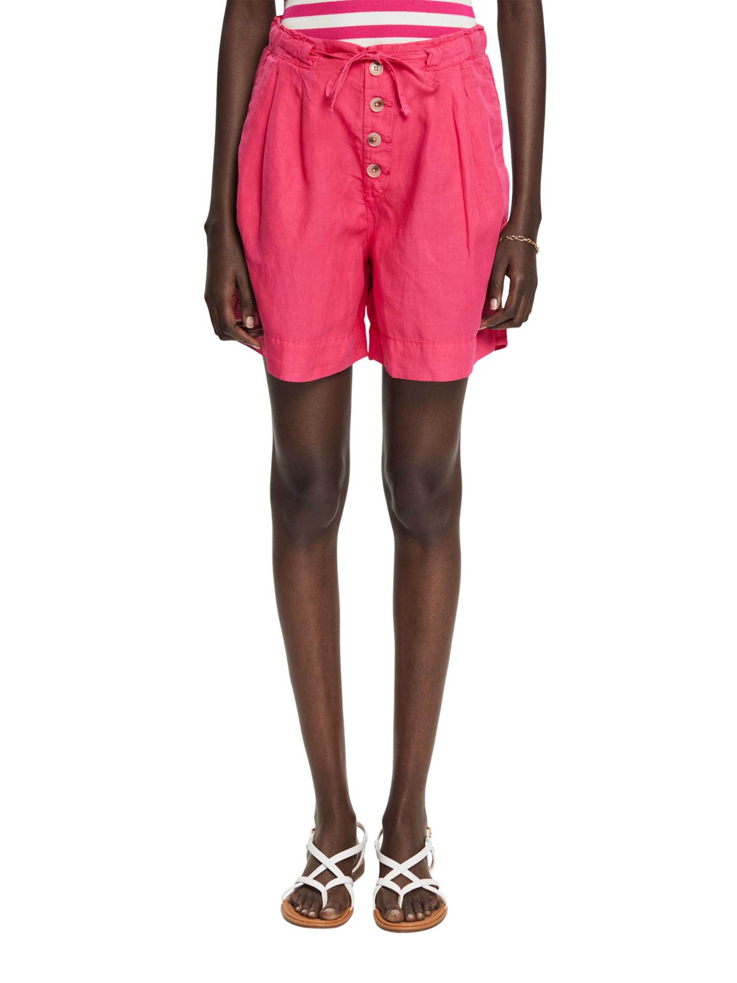 Frauen Große Größen ESPRIT Hose in Pink - RY98858