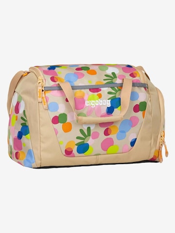 ergobag Athletic Gym Bag 'Sporttasche Sporttasche' in Beige: front
