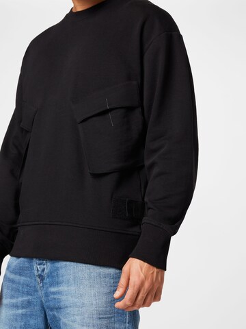 G-Star RAW Sweatshirt in Schwarz