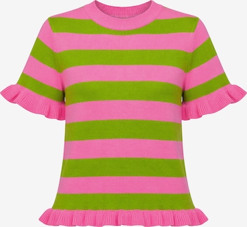 SASSYCLASSY Pullover in Grün: Vorderseite