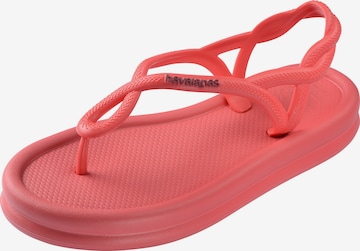 HAVAIANAS Žabky 'Luna' – oranžová: přední strana