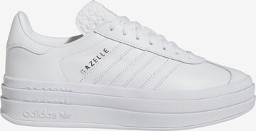 Baskets basses 'Gazelle Bold' ADIDAS ORIGINALS en blanc