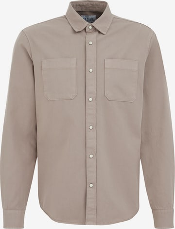 smėlio WE Fashion Standartinis modelis Marškiniai: priekis