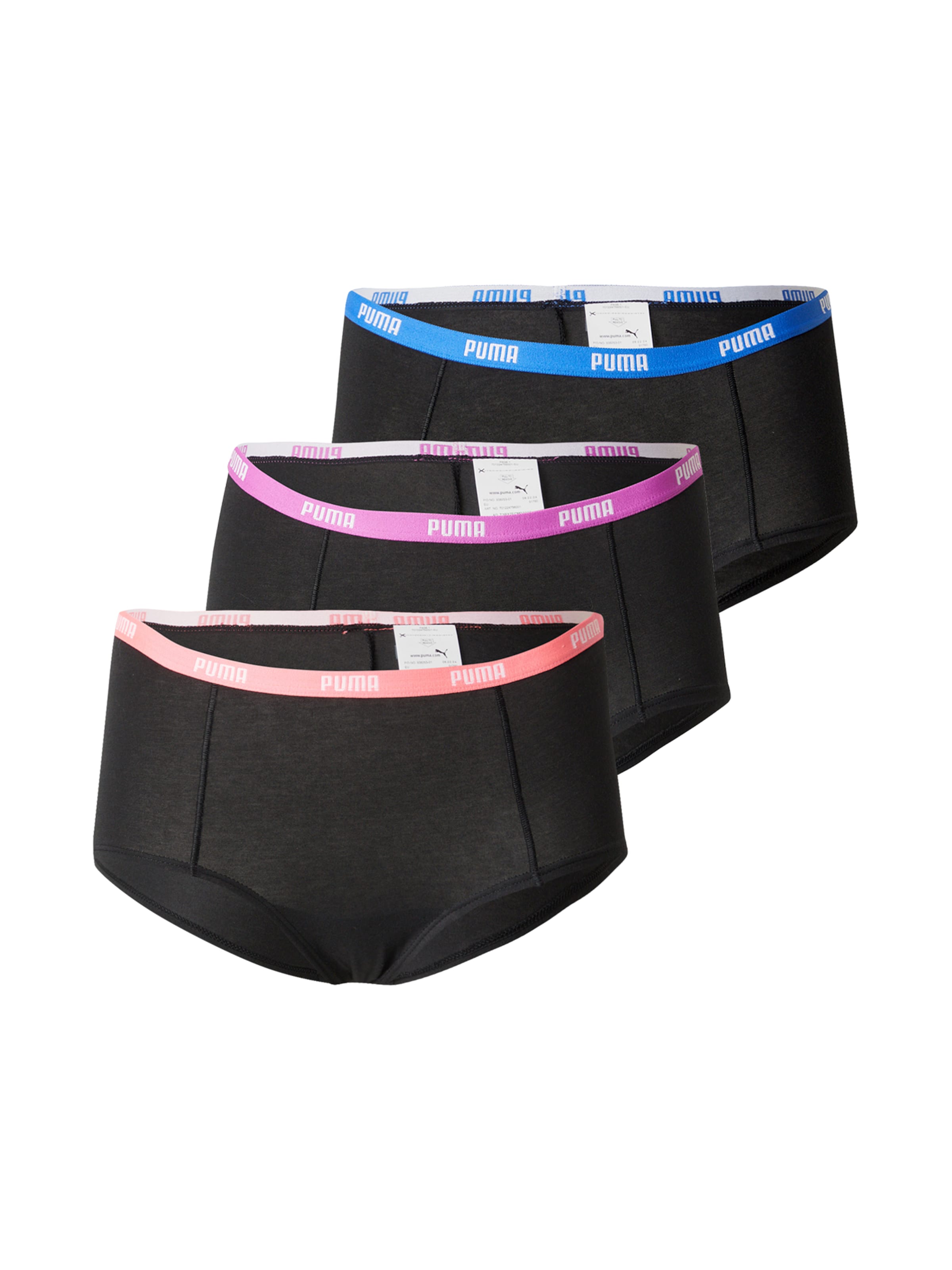 PUMA Трусы в Черный: спереди