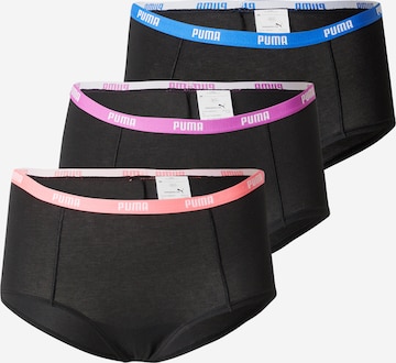 Chiloți de la PUMA pe negru: față