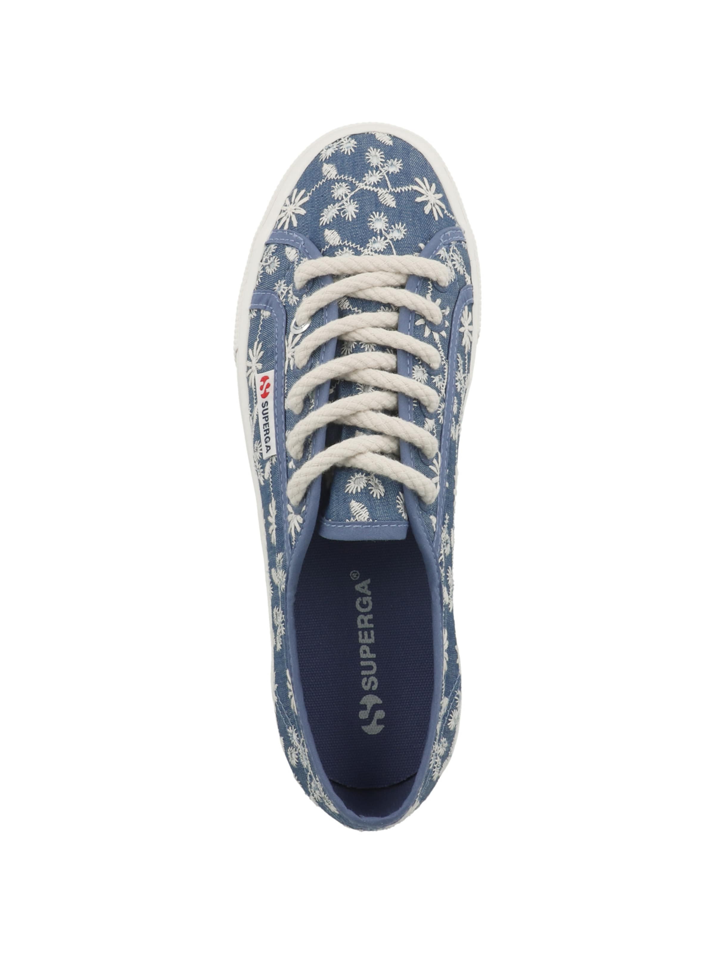 Baskets basses ' 2790 Platform Sangallo ' SUPERGA en bleu