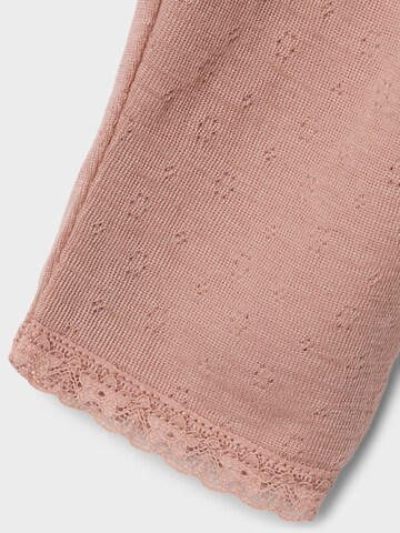 NAME IT - Skinny Leggings en marrón