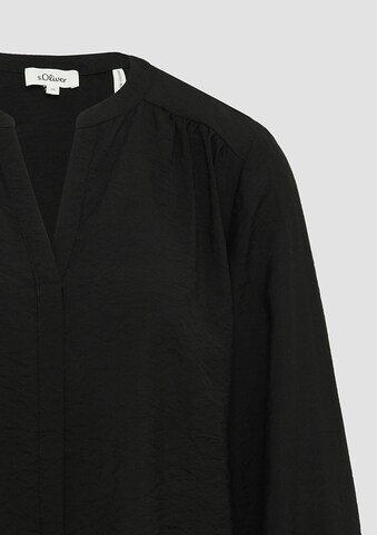 s.Oliver Blouse in Zwart