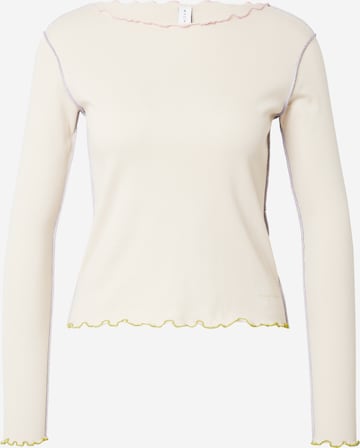 mazine Shirt 'Noti' in Beige: voorkant