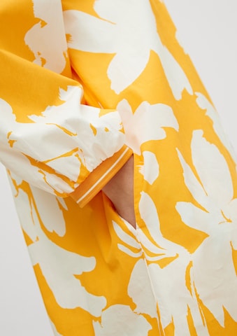 comma casual identity Sommerkleid in Gelb