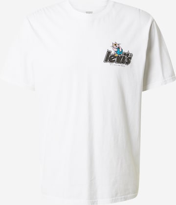 T-Shirt 'Relaxed Fit Tee' LEVI'S ® en blanc : devant