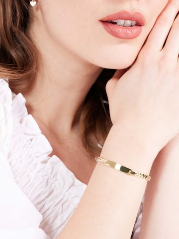 Lucardi Armband 'Minimalistisch' in Goud