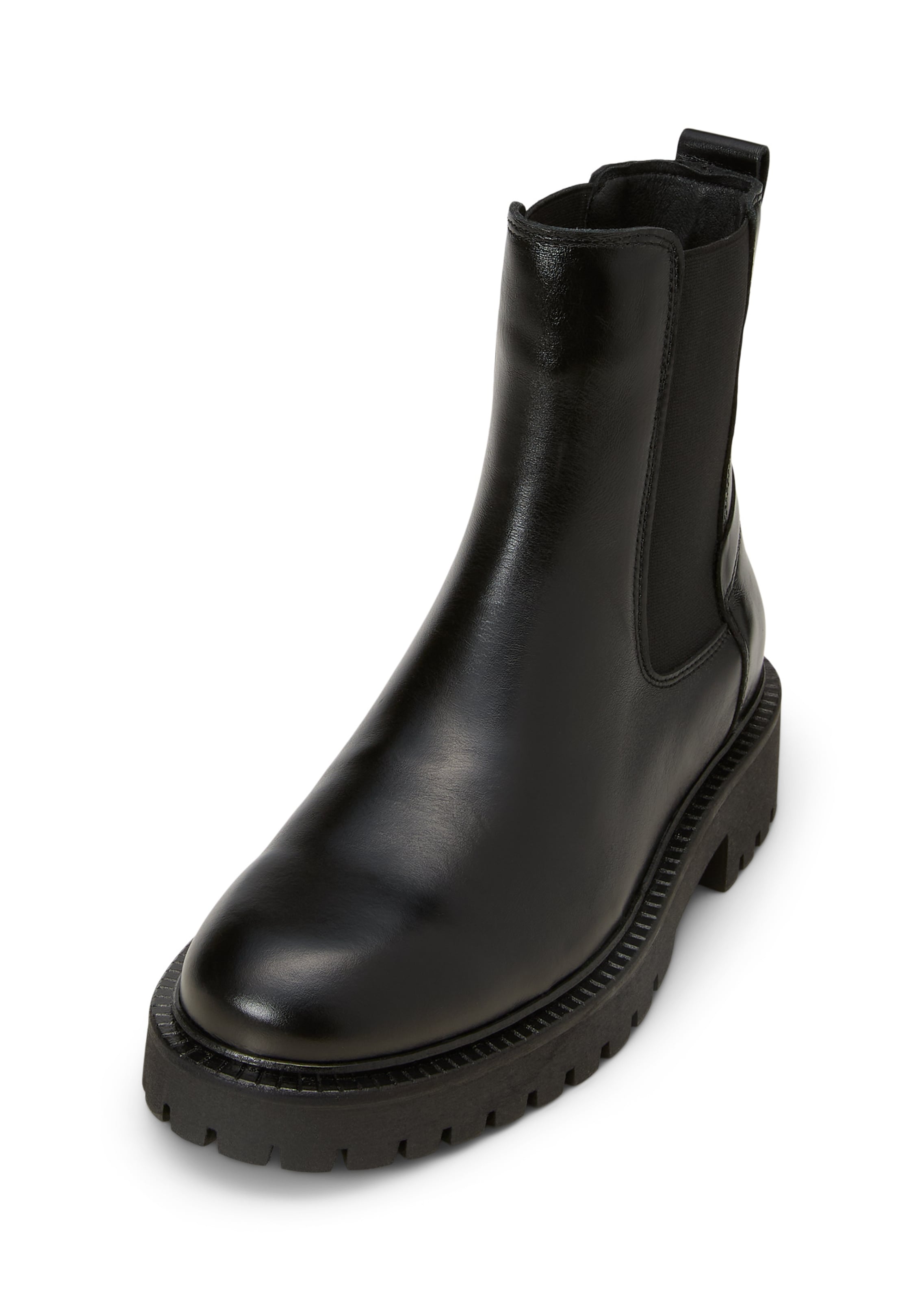 Marc O'Polo Chelsea Boots 'Phia' in Schwarz: Vorderseite