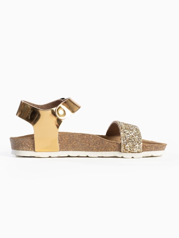 Bayton Sandalen 'Tyche' in Goud