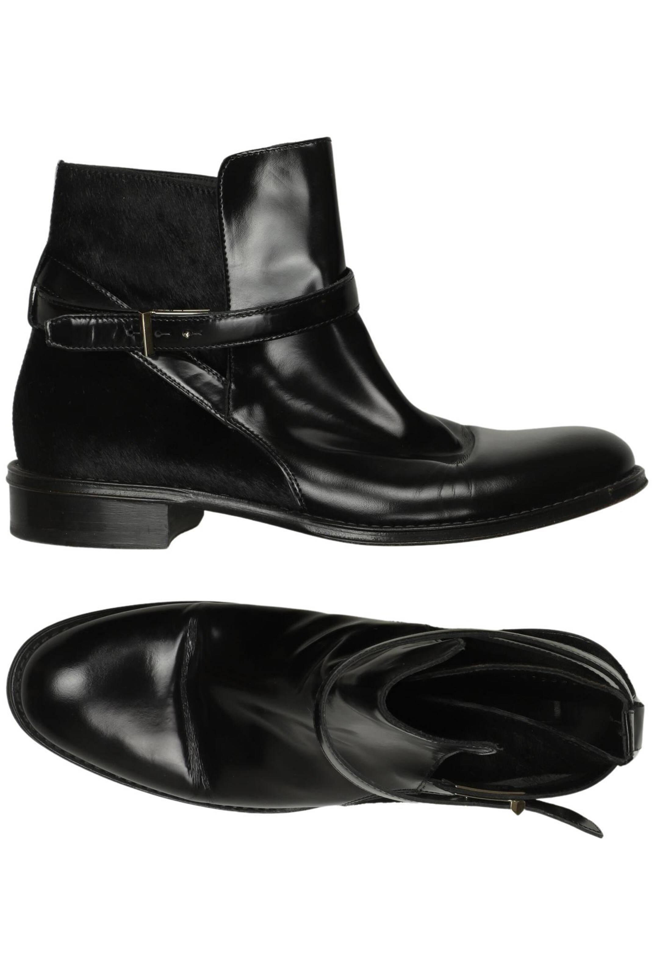 BOSS Black Dress Boots in 39 in Black: front