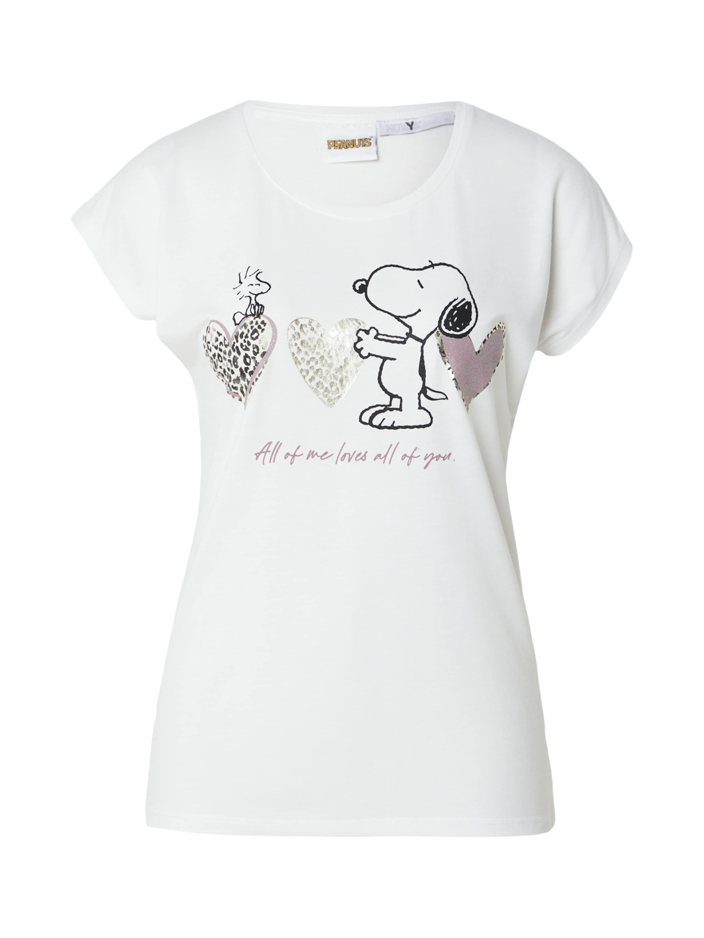 Tricou 'Fe44rdi' de la Hailys pe alb: față