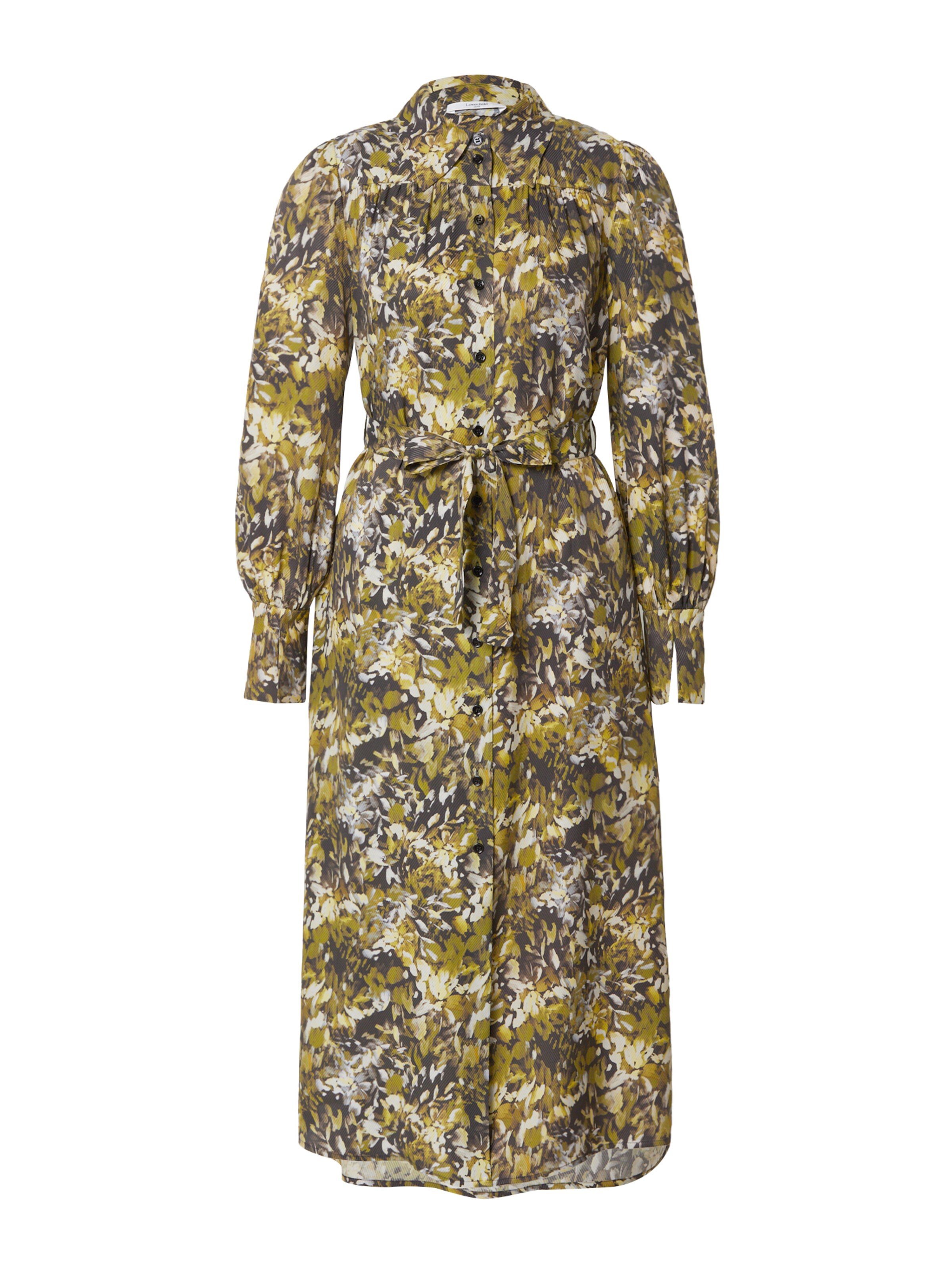 Lovechild 1979 Robe-chemise 'Wallis' en kaki / olive / blanc, Vue avec produit